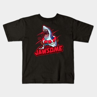 Creepy Jawsome Zombie Shark Kids T-Shirt